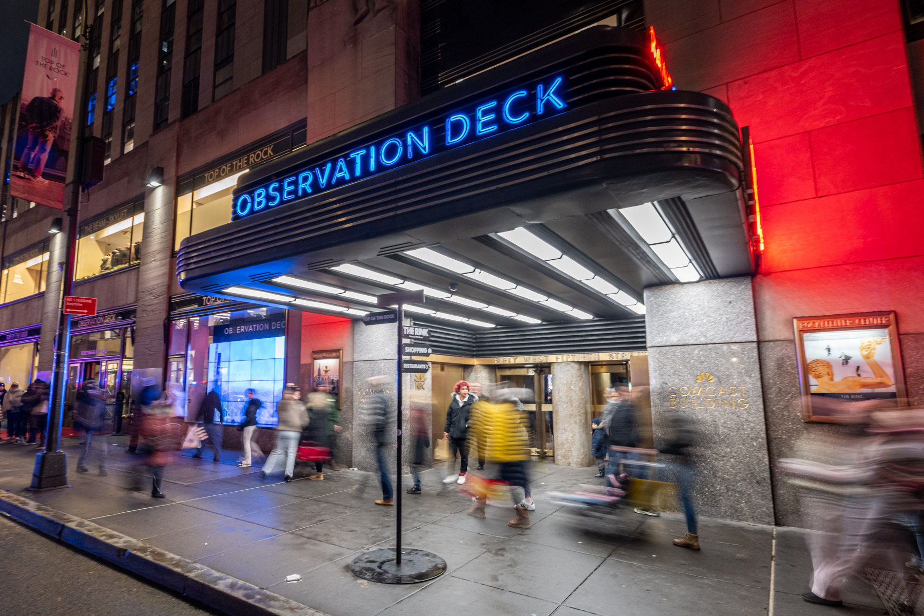 Entrance to the Observation Deck