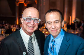 Paul Shaffer and the late Gilbert Gottfried