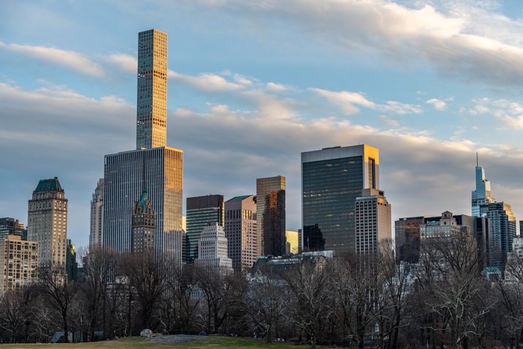 City-Scape from Sheep Meadow